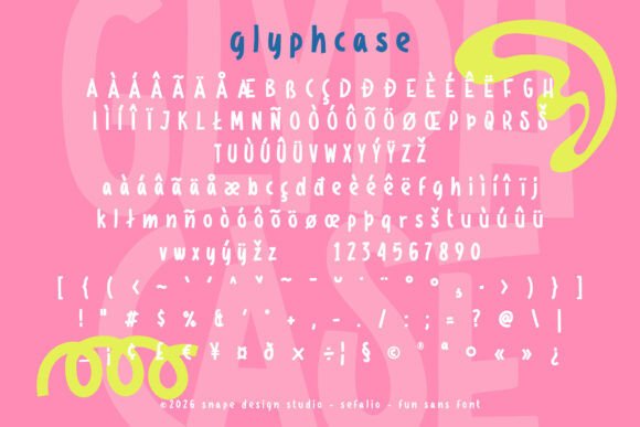 Sefalio Font font preview - 4
