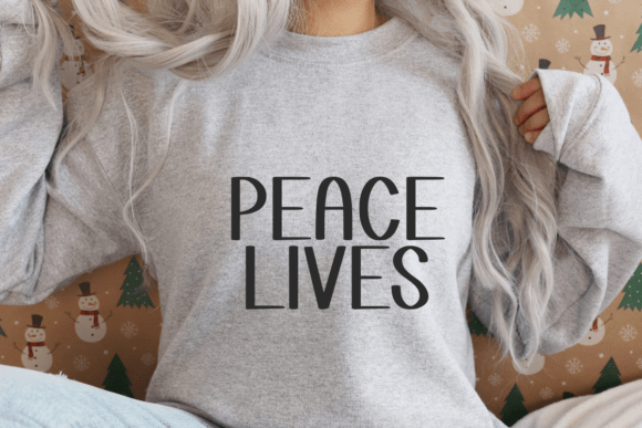Simple Chunky Font PNG with transparent background - Preview 3