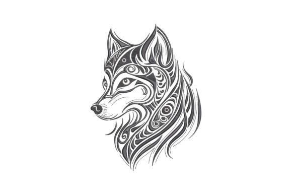 Tribal Wolf