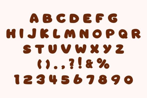 Beach Lobster Font PNG with transparent background - Preview 3