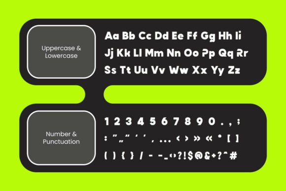 Bigframe Font - Preview 1