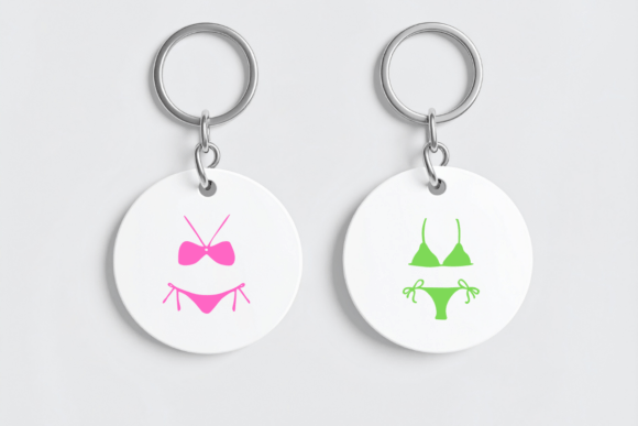 Bikini Silhouette Set Font - Preview 5