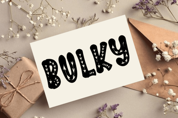 Bold Writing Font - Preview 4