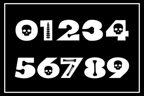 Bones Font - Preview 2