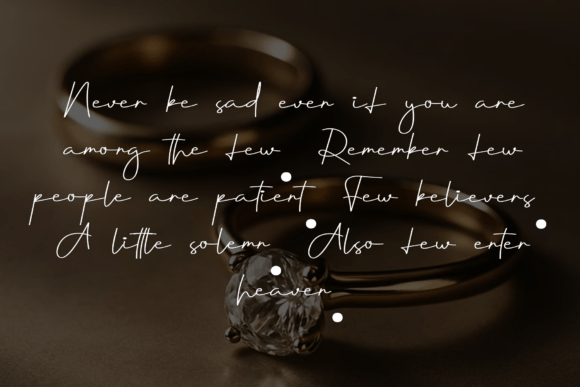 Brilliants Font PNG with transparent background - Preview 4
