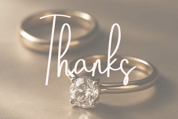 Brilliants Font PNG with transparent background - Preview 6
