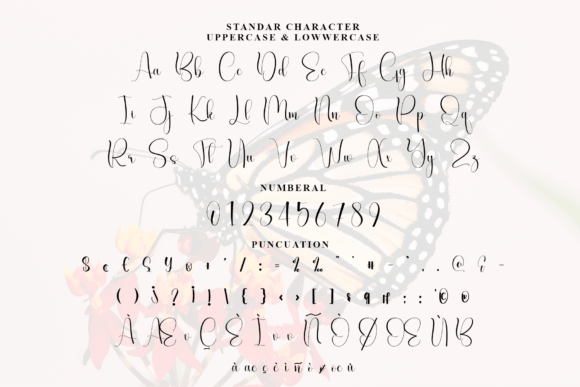 Butterfly Font - Preview 6