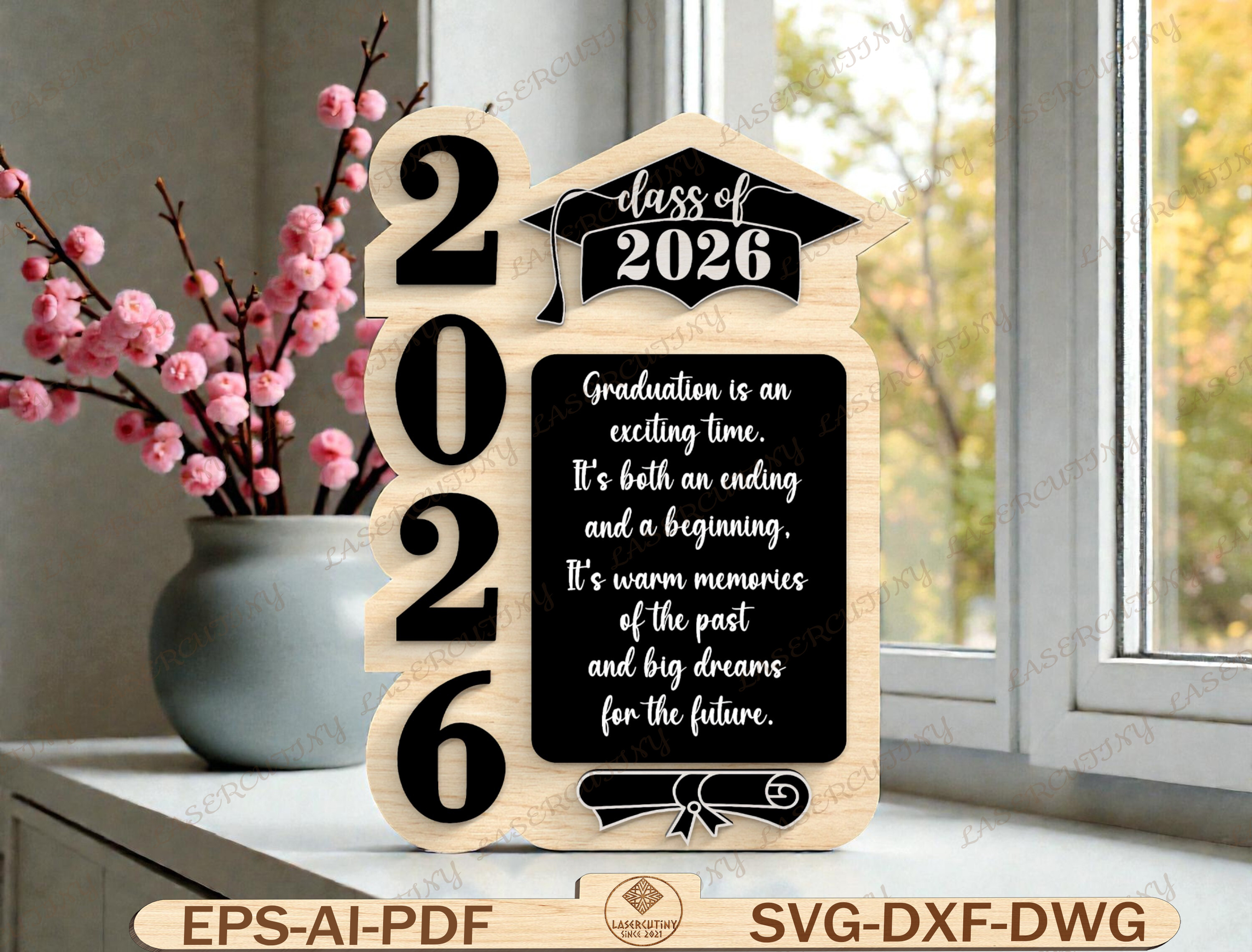 Class of 2026 Graduation Laser Cut