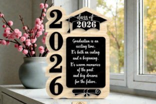 Class of 2026 Graduation Laser Cut Graphic by Lasercutiny · Creative ...