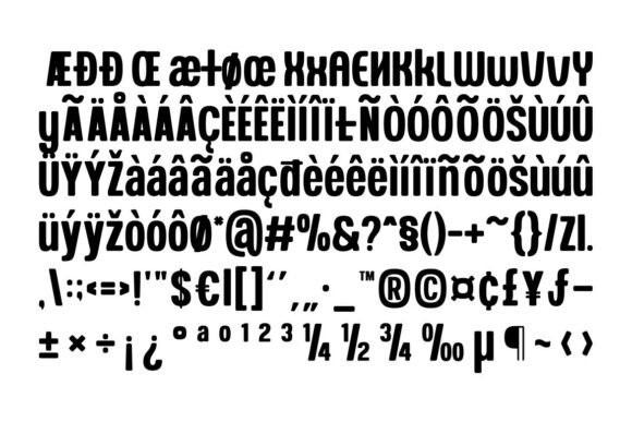 Corge Font - Preview 3