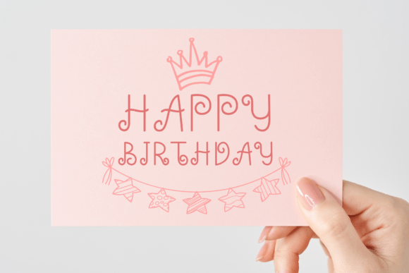 Curly Queen Font font preview - 1