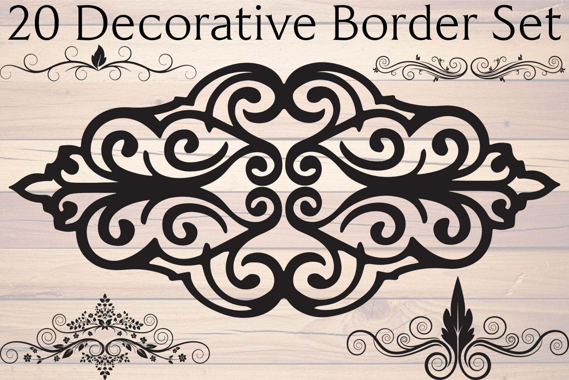 Decorative Ornamental Border Bundle