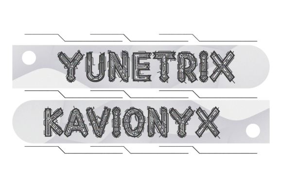 Dezilt Font PNG with transparent background - Preview 4