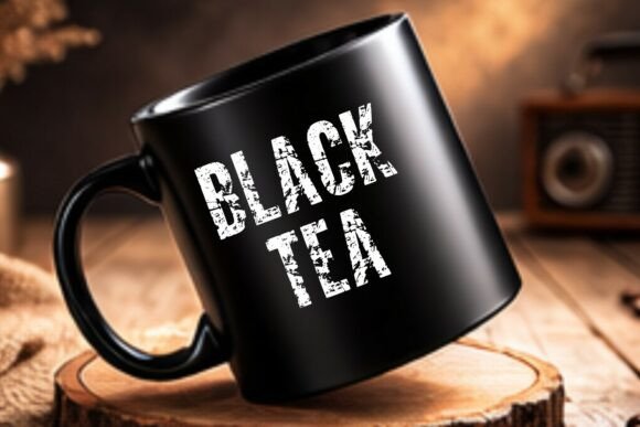 Distressed Bold Sans Font PNG with transparent background - Preview 2