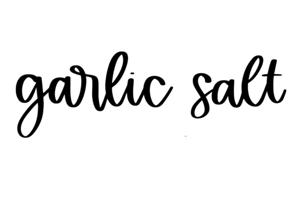 Garlic Salt