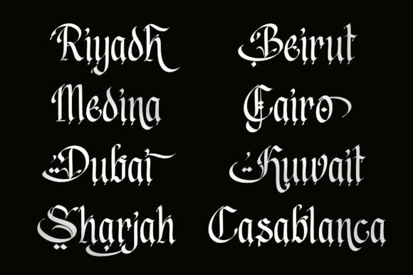 Haryth Mirage Font - Preview 3