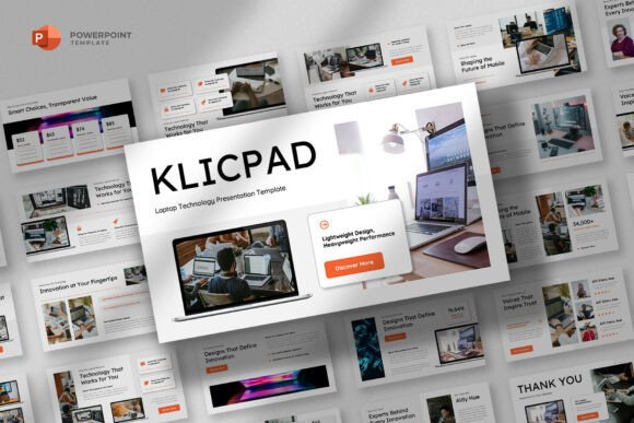 Laptop &amp; Computer Powerpoint Template