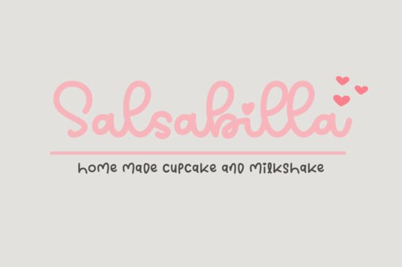 Meong Kitty Duo Font PNG with transparent background - Preview 2