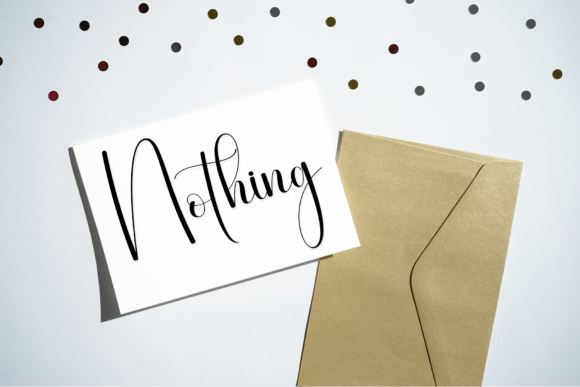 Midnighty Font PNG with transparent background - Preview 3