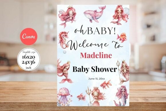 Modern Birthday Welcome Sign