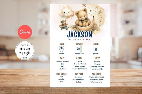 Modern Birthday Welcome Sign