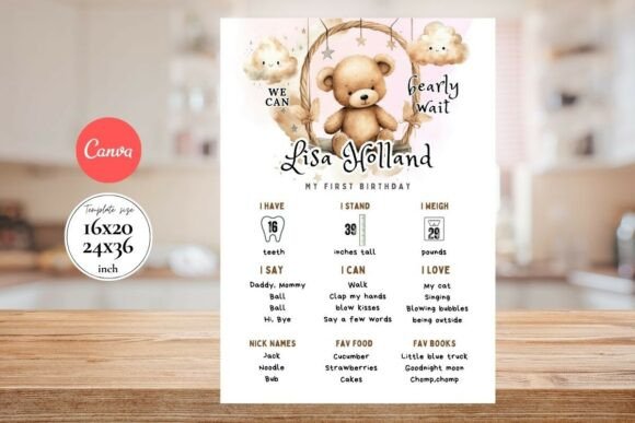 Modern Birthday Welcome Sign