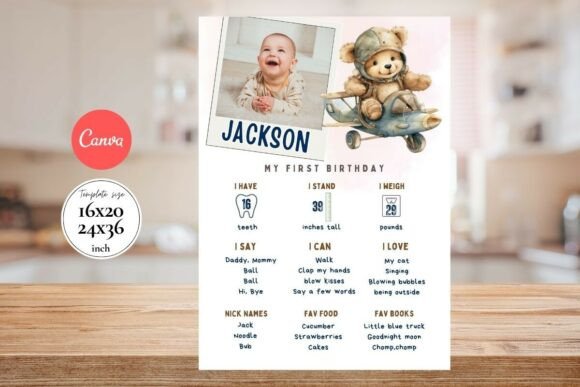 Modern Birthday Welcome Sign