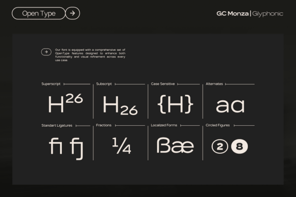 Monza Font PNG with transparent background - Preview 5