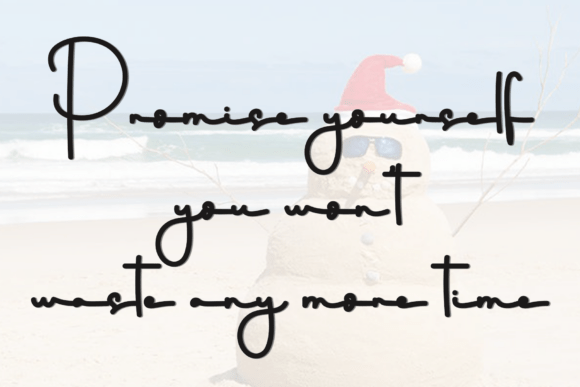 Narcist Font PNG with transparent background - Preview 2