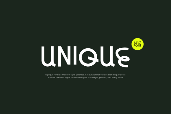 Nguque Font PNG with transparent background - Preview 1