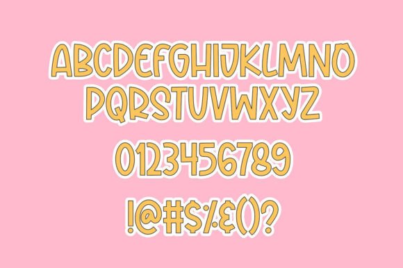 Orchid Cutes Font font preview - 2