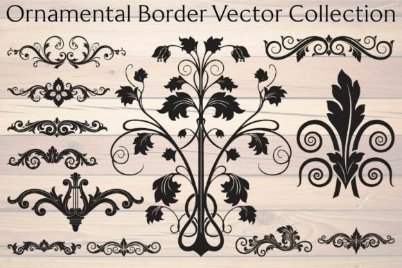 Ornamental Border Vector Collection