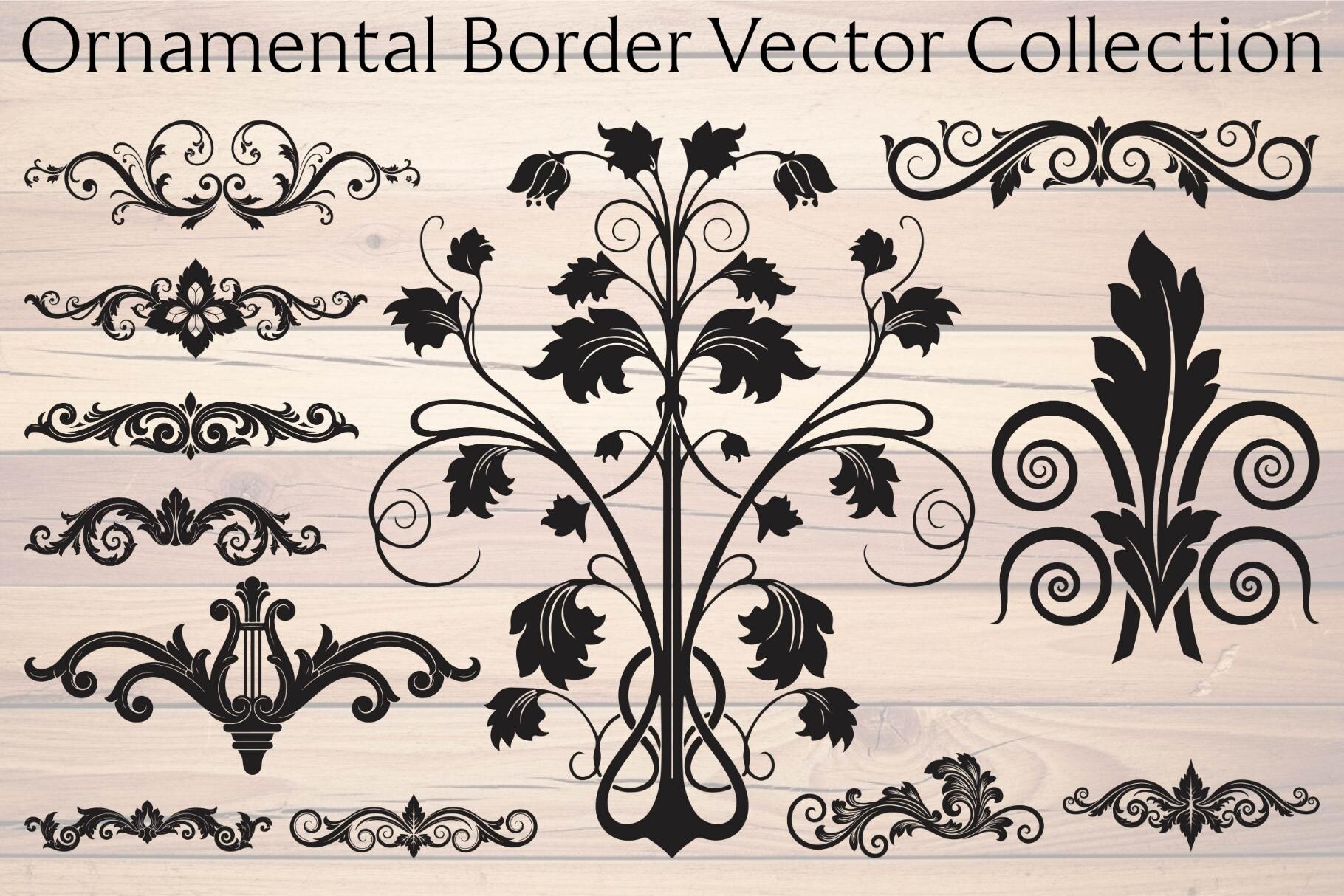 Ornamental Border Vector Collection
