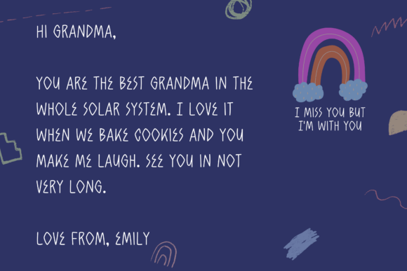 Playful Tots Font PNG with transparent background - Preview 1