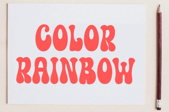 Pump Chunky Font PNG with transparent background - Preview 2