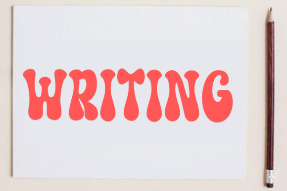 Pump Chunky Font PNG with transparent background - Preview 5