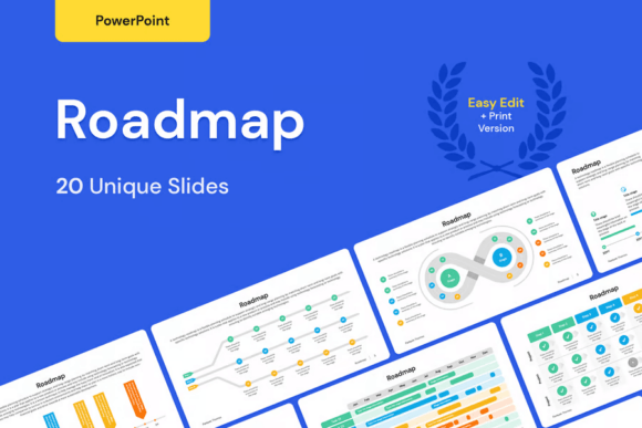 Roadmap Project and Timeline PowerPoint