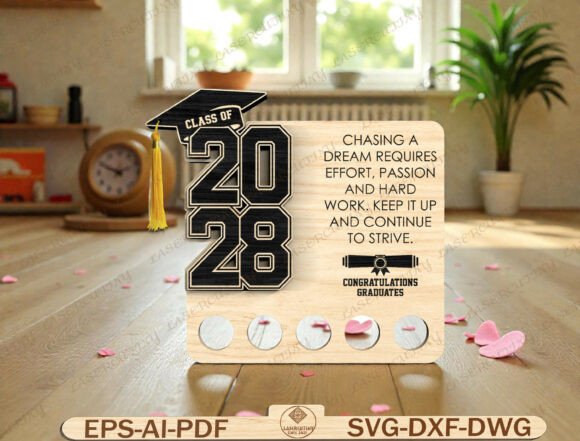 Senior Graduate Laser Cut File
