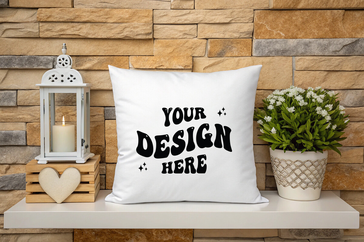 Throw Pillow Mockup