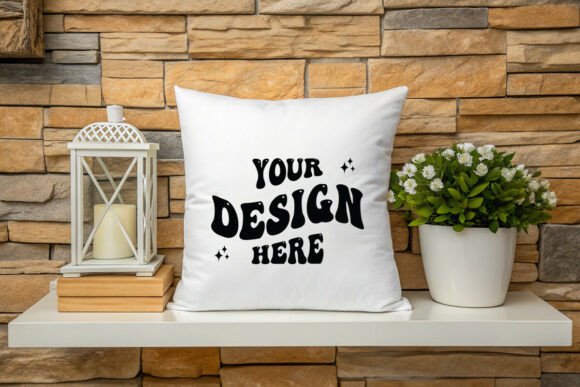Throw Pillow Mockup