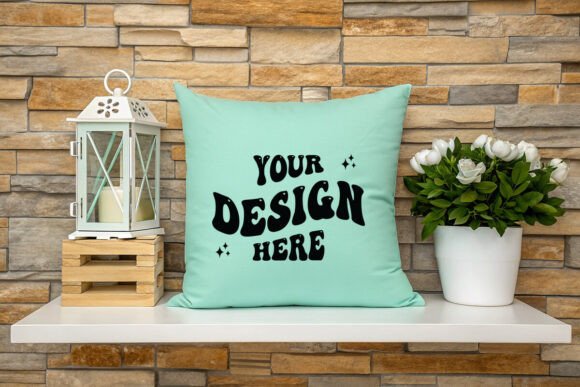 Throw Pillow Mockup