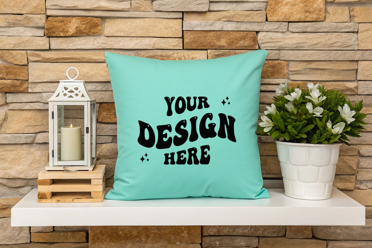 Throw Pillow Mockup
