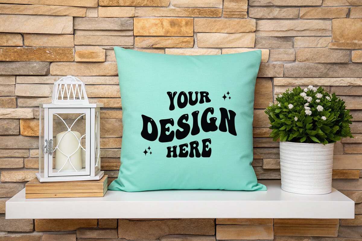 Throw Pillow Mockup
