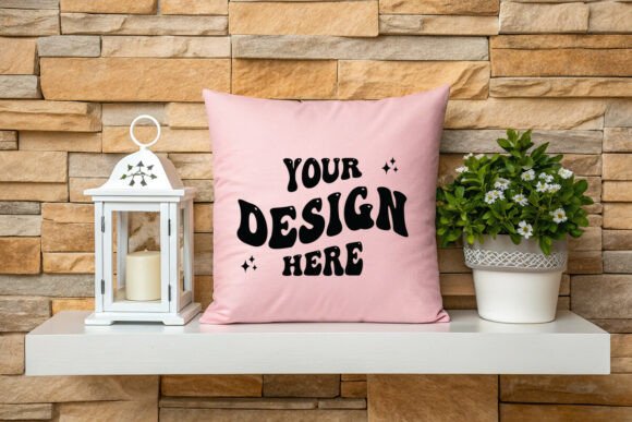 Throw Pillow Mockup