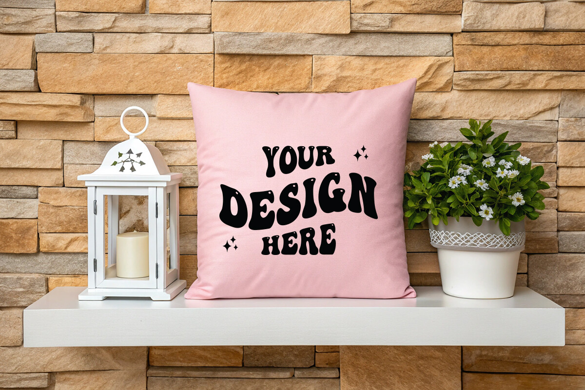 Throw Pillow Mockup