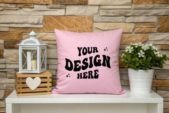 Throw Pillow Mockup