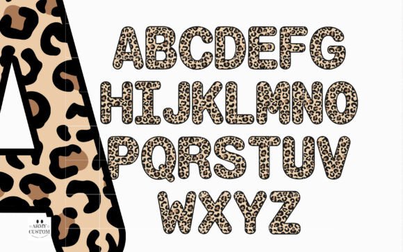 Am Leopard Font - Preview 2