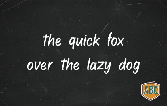 Black Font - Preview 1
