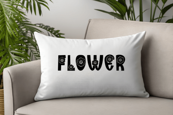 Boho Flowers Font - Preview 3