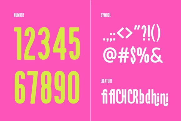 Brightform Font - Preview 3